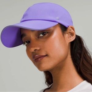 Lululemon Womens Fast and Free Running Hat in Light Electric Indigo